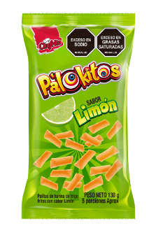 Palokitos Limon nutricional 130g Palokitos Limon nutricional 130g