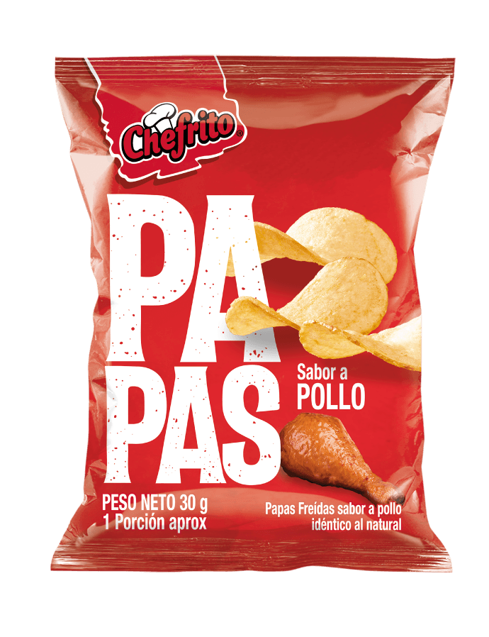 Papas pollo 30g Papas Pollo